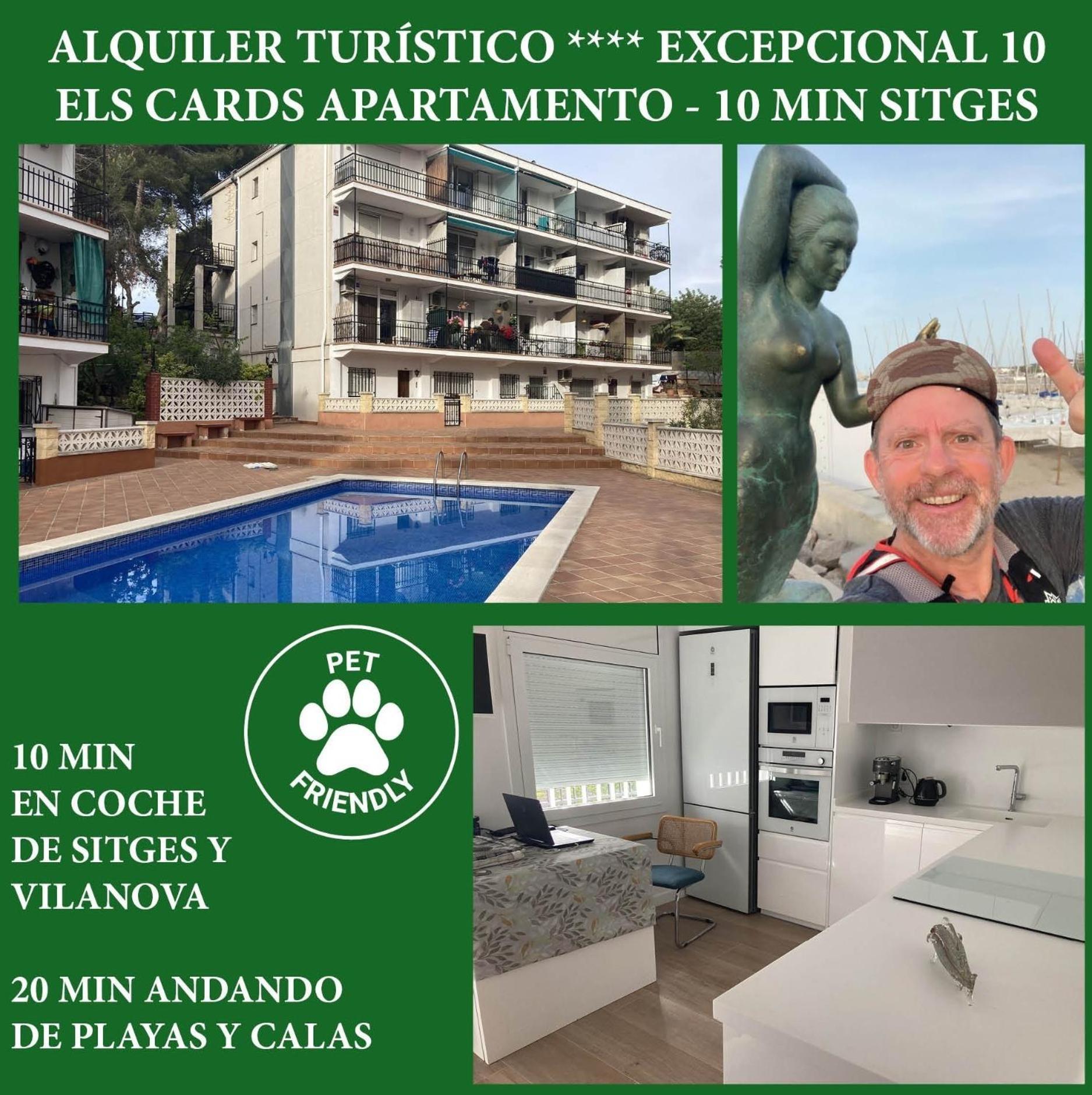 Apartamento 10 Min Sitges Puigmolto Exterior foto